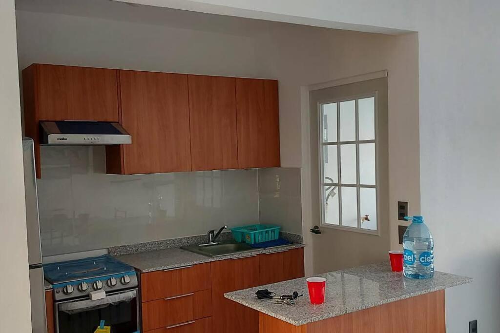 Ferienwohnung Bonito Departamento En Planta Baja En Manzanillo Con Alberca Exterior foto