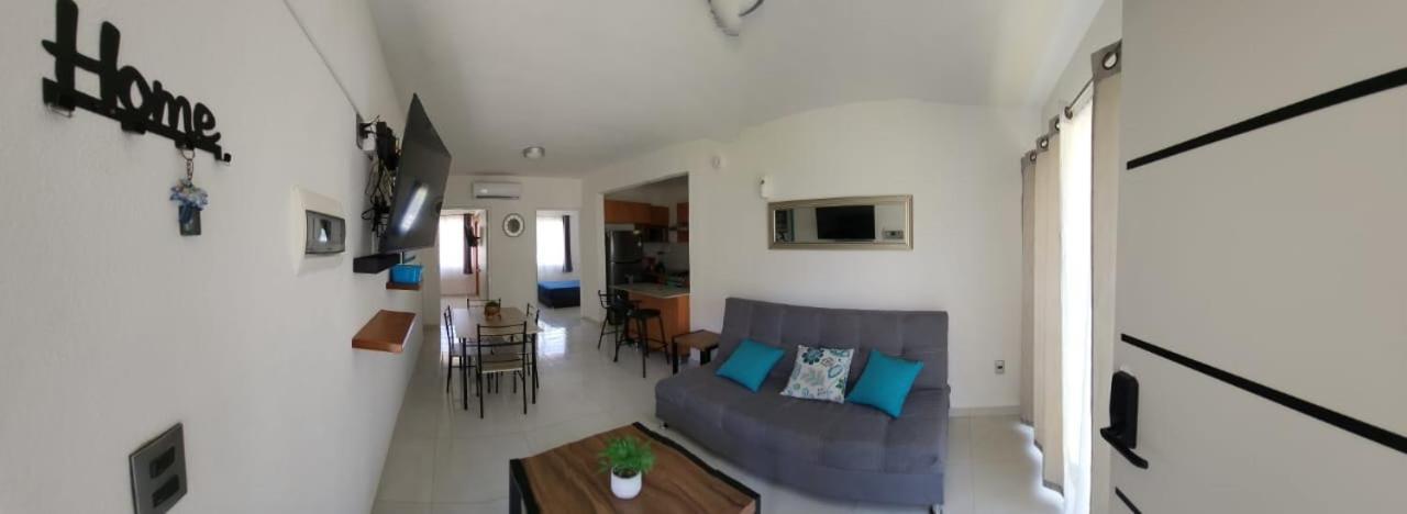 Ferienwohnung Bonito Departamento En Planta Baja En Manzanillo Con Alberca Exterior foto